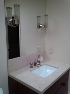 remodeled bathroom vanity